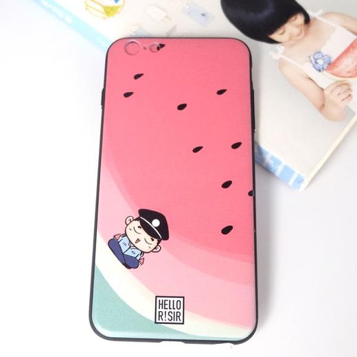 “西瓜”系列定制手机壳磨砂软胶（下单备注机型） 商品图1