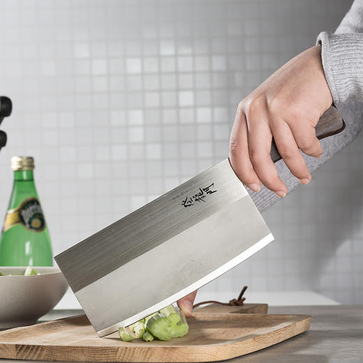 Tojiro藤次郎日本正品不锈钢中式登龙门庖丁菜刀厨刀切肉片刀FG68 商品图1