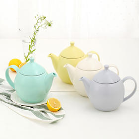 Forlife 陶瓷茶壶 不锈钢过滤冲茶器家用泡茶茶具