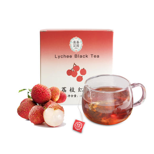 喜善花房 荔枝红茶 10包/盒 商品图4