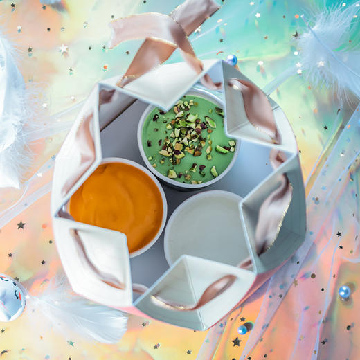 AKOKO 旋转木马冰淇淋（4种口味） 3罐装 商品图5