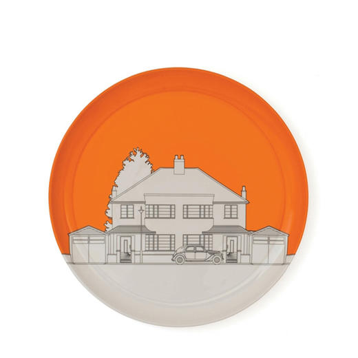 BlissHome 折中大道主义 古典餐盘 27cm 商品图4