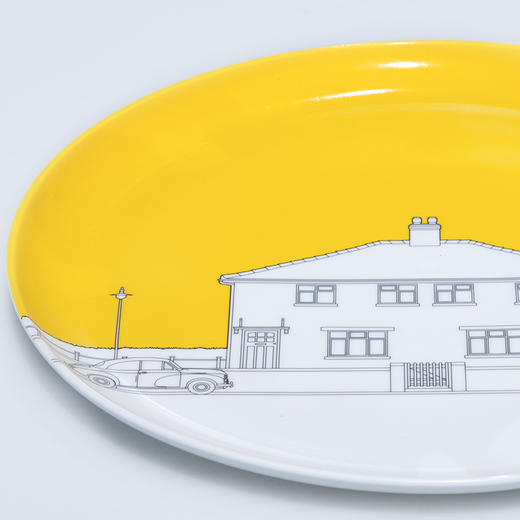 BlissHome 折中大道主义 古典餐盘 27cm 商品图2