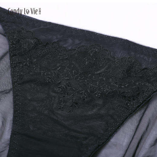 谜情蕾丝配套内裤 女士三角小裤 轻薄透气凉爽 商品图3