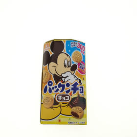 日本进口森永米奇朱古力夾心加鈣餅 47g(盒裝)