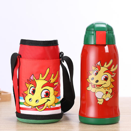 〖中文标〗小浣熊儿童保温杯600ml 商品图5