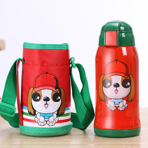 〖中文标〗小浣熊儿童保温杯600ml 商品图4