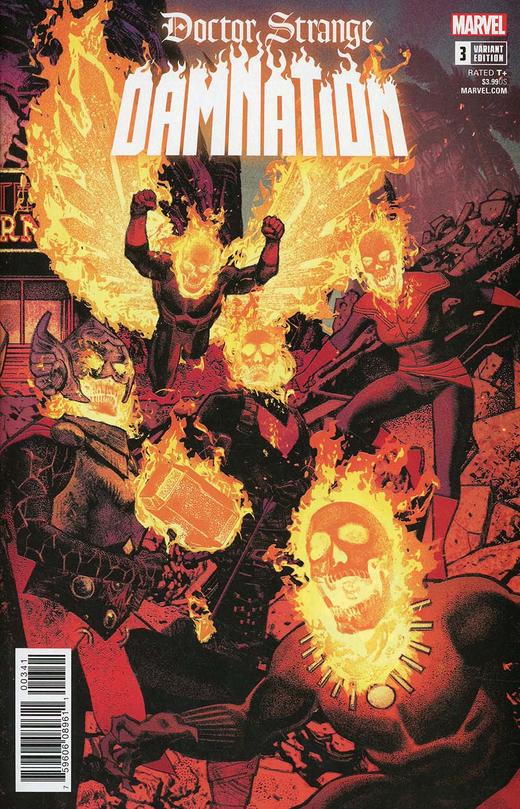 奇异博士 支线  Doctor Strange Damnation（2018）变体 商品图2