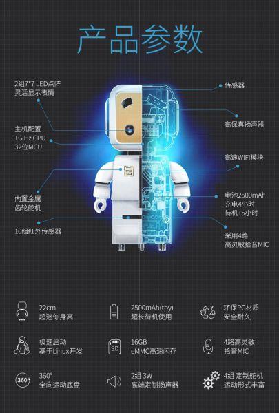 张小盒机器人 儿童成长陪伴机器人 BOX-010标准版 商品图3