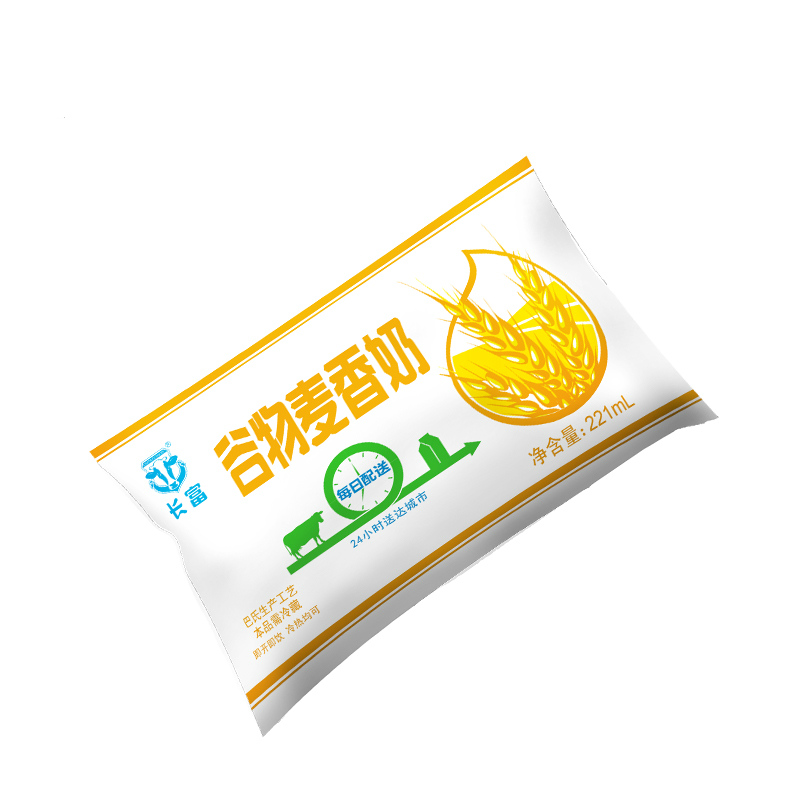 长富麦香、高钙甜奶、高钙低脂、可可、黑谷物鲜奶221ml