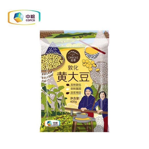 初萃敦化黄大豆400g（非转基因） 商品图0