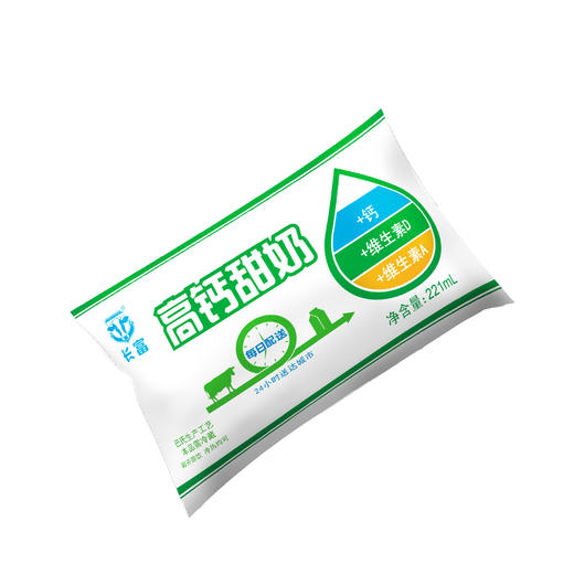 长富麦香、高钙甜奶、高钙低脂、可可、黑谷物鲜奶221ml 商品图3