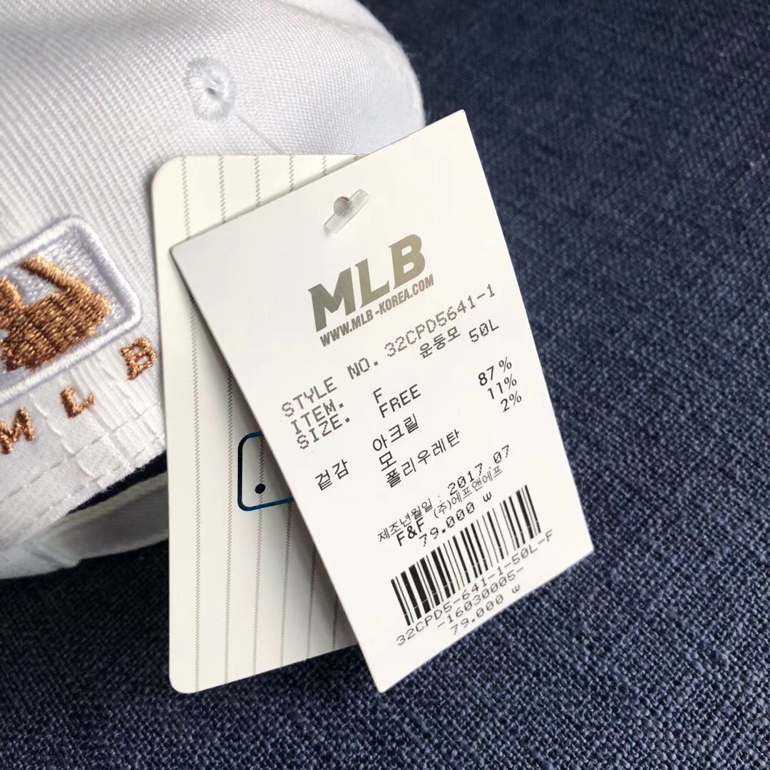 mlb 丝绸刺绣 棒球帽 原单品质