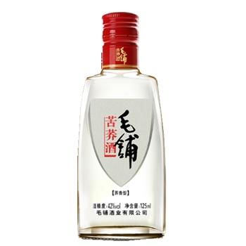毛铺苦荞酒小荞酒 42度 125ML 单瓶装 商品图0