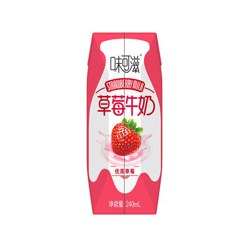 味可滋巧克力、草莓、香蕉、咖啡牛奶（240ml*12盒） 商品图3