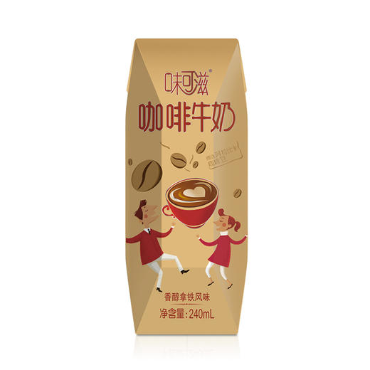 味可滋巧克力、草莓、香蕉、咖啡牛奶（240ml*12盒） 商品图5