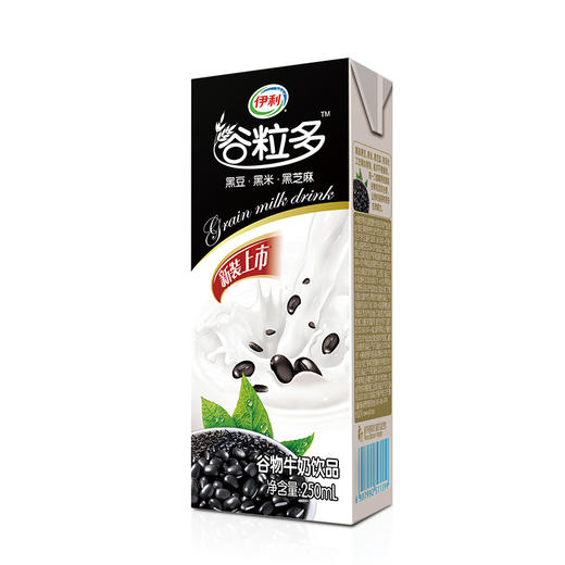 伊利谷粒多红豆、黑豆牛奶250ml*12盒 商品图3