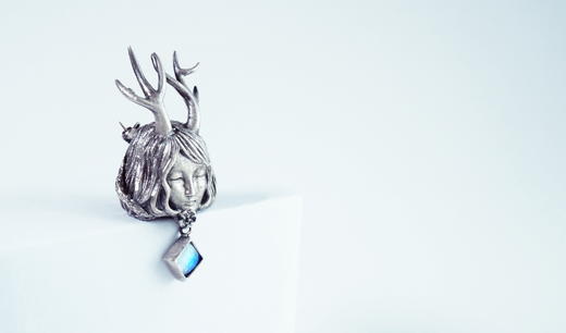 Dream 方形月光石款○悦物Jewelry 商品图2