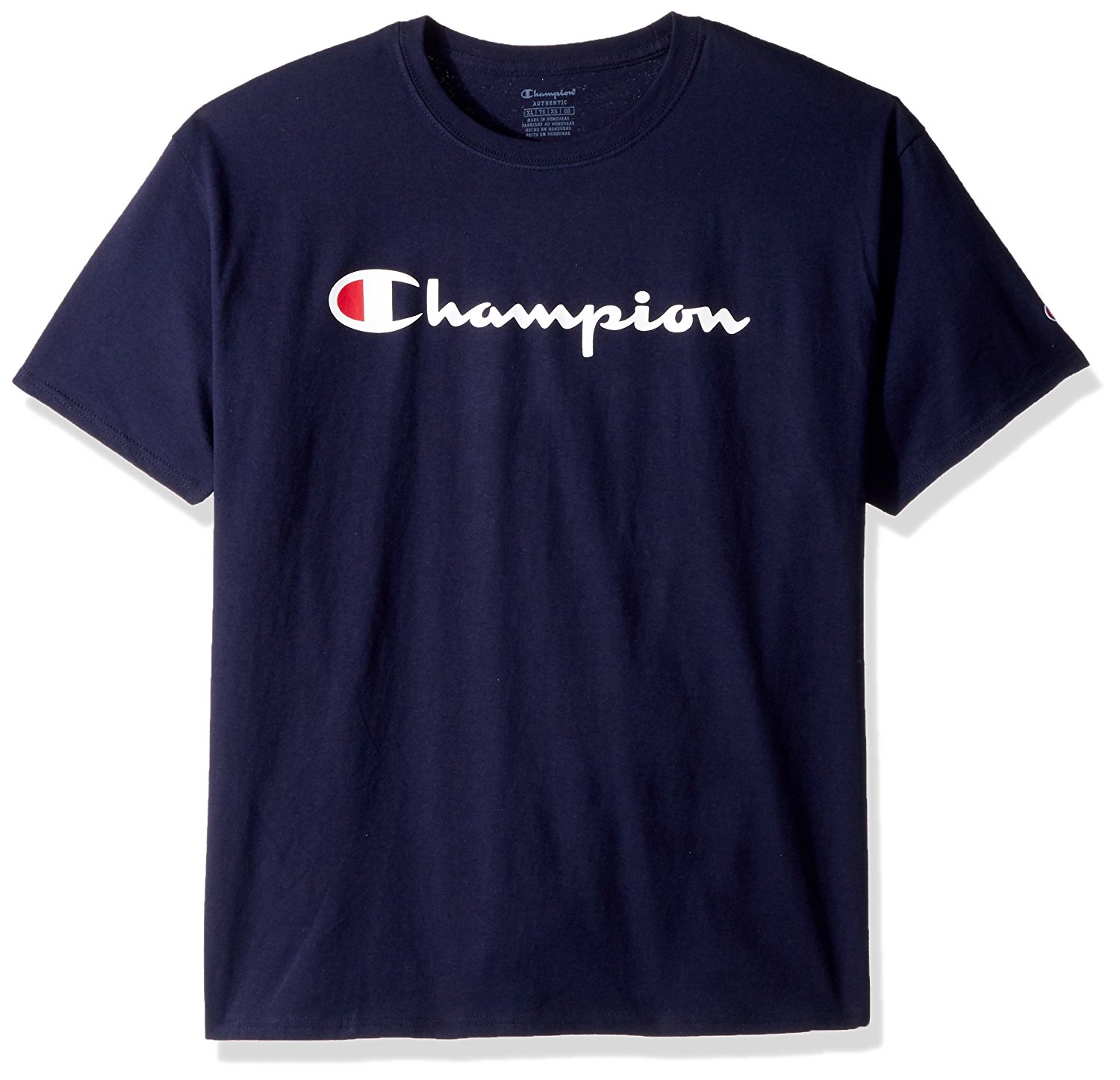 champion冠军logo男女款短袖t恤