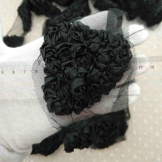 裁缝学苑各式花边服装辅料DIY手工裙摆花边蕾丝网纱花边可挑花型 商品图4