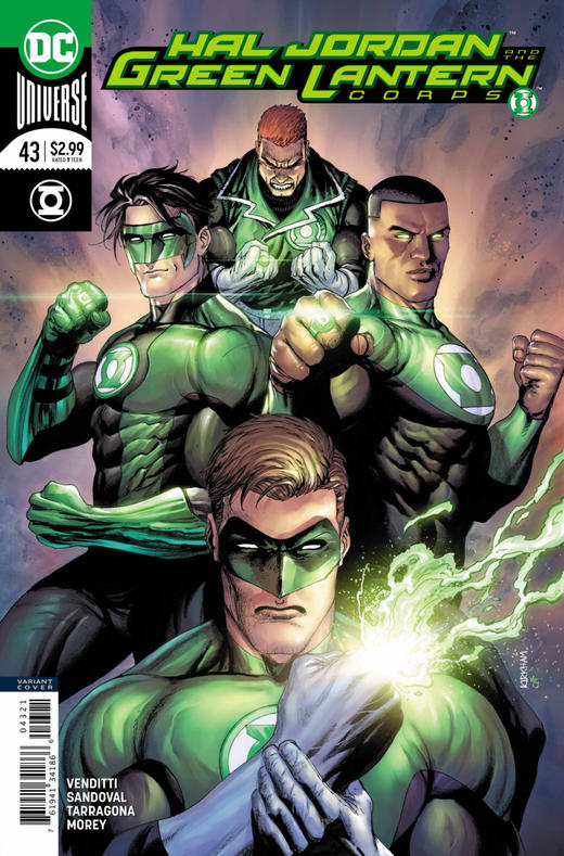 哈尔乔丹与绿灯军团 主刊 Hal Jordan and the Green Lantern Corps（2016）变体 商品图1