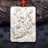 【D48938】猛犸象牙豹子挂件 商品缩略图0