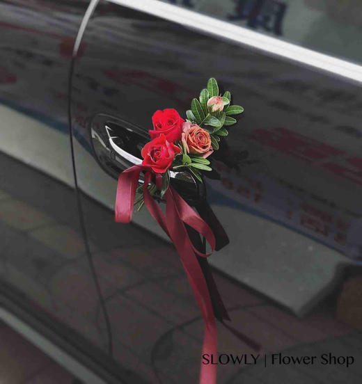 红色系婚车 商品图2