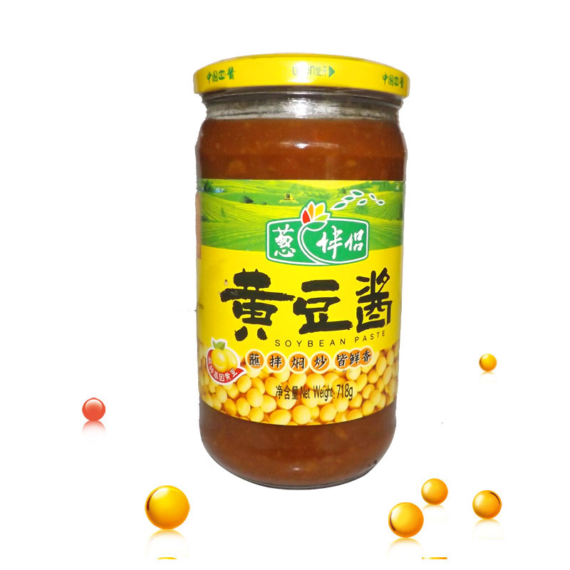 葱伴侣黄豆酱(鲜香)718g/瓶 no. 6925843409107