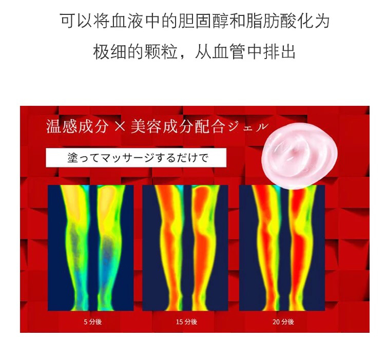 【少女身材雕刻刀】日本ENDA发热喱纤体霜素遇瘦身a少女瘦腿袜真的假的图片