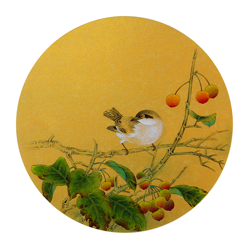 ts63高清工笔画白描底稿初学者国画花鸟入门临摹勾线