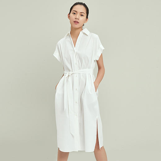 子时原创连衣裙 | 衬衫裙&氨丝凉感裙，时尚百搭，遮肉显瘦 商品图0