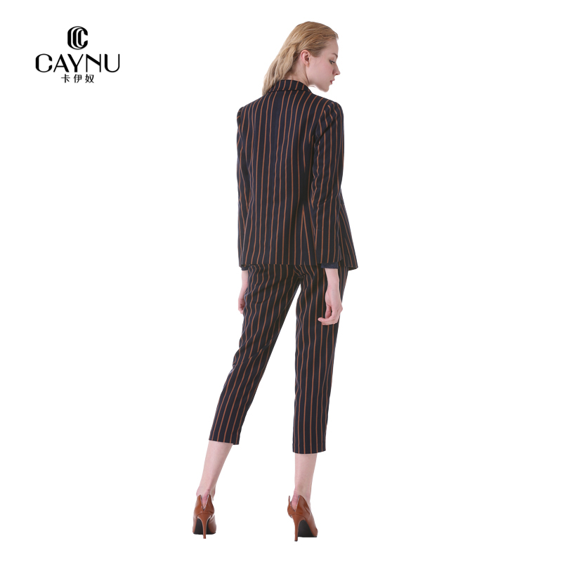 caynu卡伊奴2018秋装新款休闲西装外套女88359082
