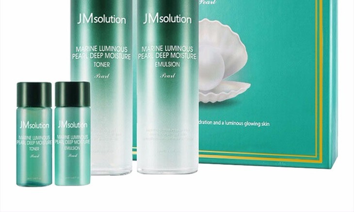 jmsolution 韩国 珍珠水乳套盒 320ml