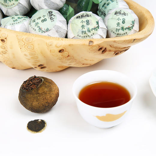勐乐山天马小青柑15颗纸盒装180g 商品图3