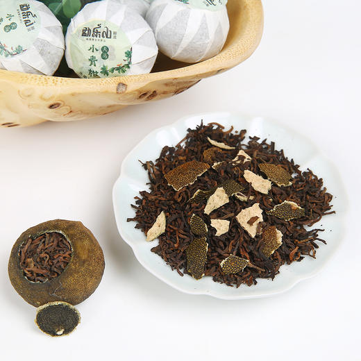 勐乐山天马小青柑15颗纸盒装180g 商品图2