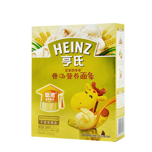 银虎亨氏金装智多多骨汤营养面条336g 商品图0