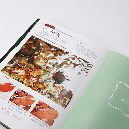 四季清新水彩课I：如何描绘自然风景（让颜料随心流动，营造偶然之美  和伙伴一起描绘生活、尽情比拼画技） 商品图4