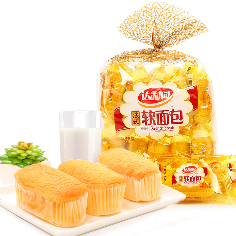 达利园软面包香橙味/香奶味200g