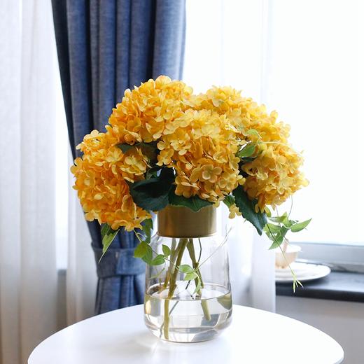 绣球花仿真花束假花摆件客厅摆设装饰花艺绢花家居室内餐桌花单支 商品图1