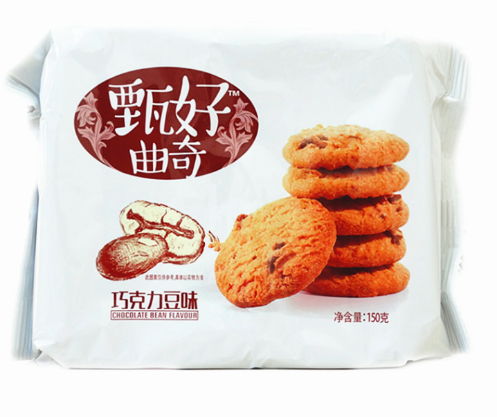 甄好曲奇饼干巧克力豆味 150g/袋