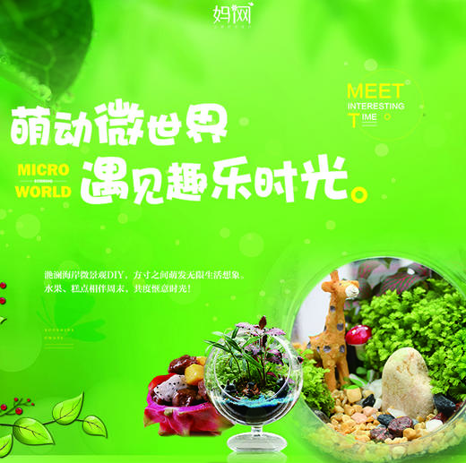 【妈网】8/4 周末亲子乐翻天；免费体验微景观讲解、制作、星巴克咖啡冲泡品鉴、星巴克糕点 商品图0