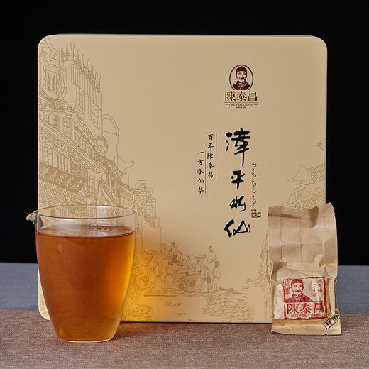 陈泰昌丨漳平水仙 浓香型 福建乌龙茶 一级 240g 礼盒装 配手提袋 商品图0