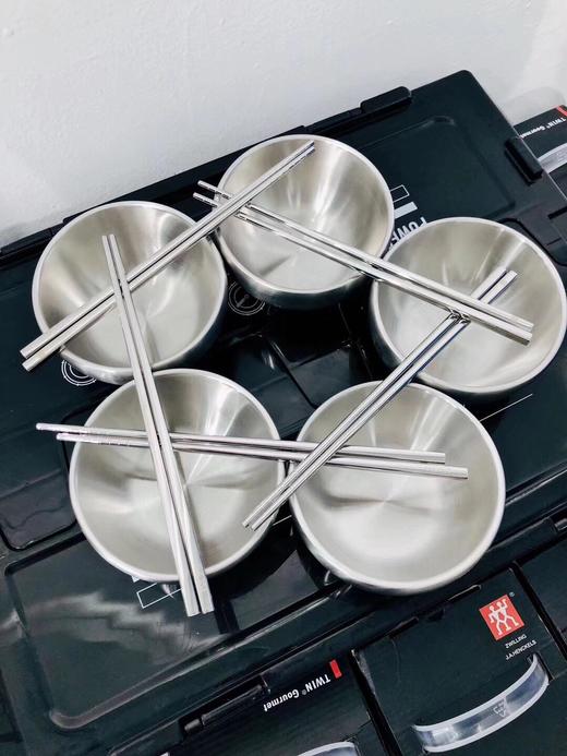 点此购买 Zwilling 双立人 碗筷5件套采用进口304医用钢 6 商品图1