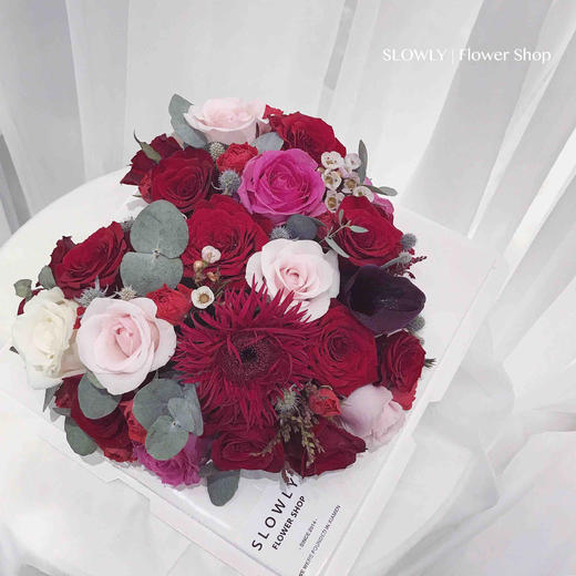捧在手心-鲜花花盒 商品图2