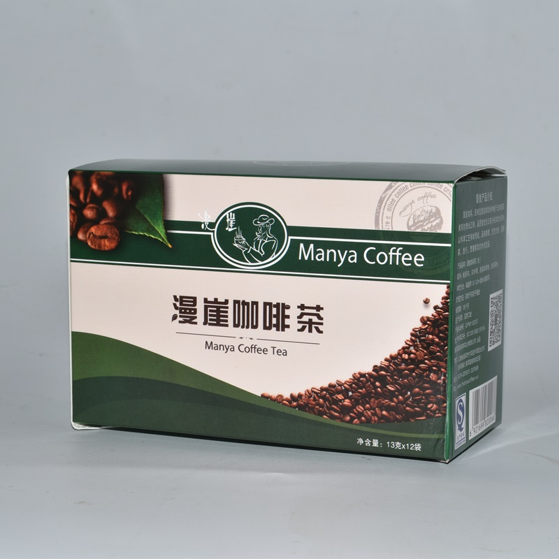 普洱漫崖速溶咖啡茶13g*12袋/盒
