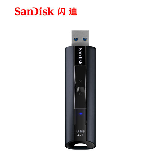 闪迪U盘128g USB3.1固态闪存盘CZ880 商务加密高速金属u盘128g 商品图1