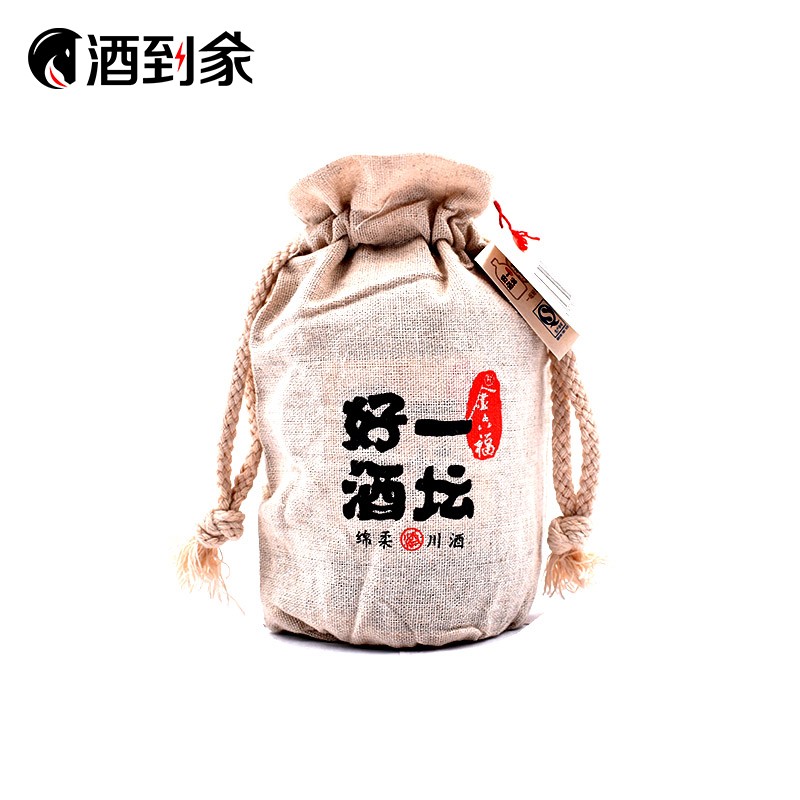 40.8度金六福一坛好酒陶坛500ML（8瓶装）