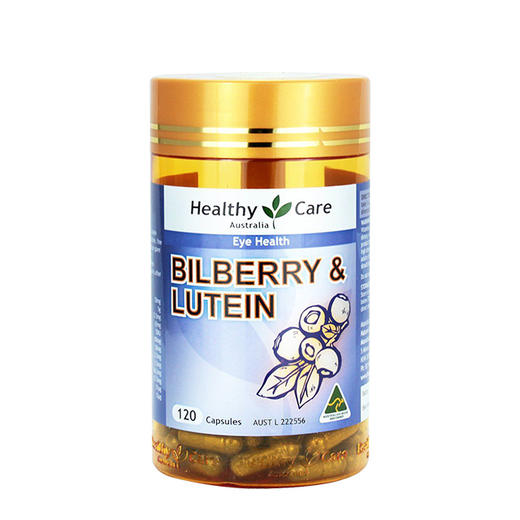 【保护眼睛】澳洲 Healthy Care 叶黄素越橘护眼宁胶囊 120粒 商品图1