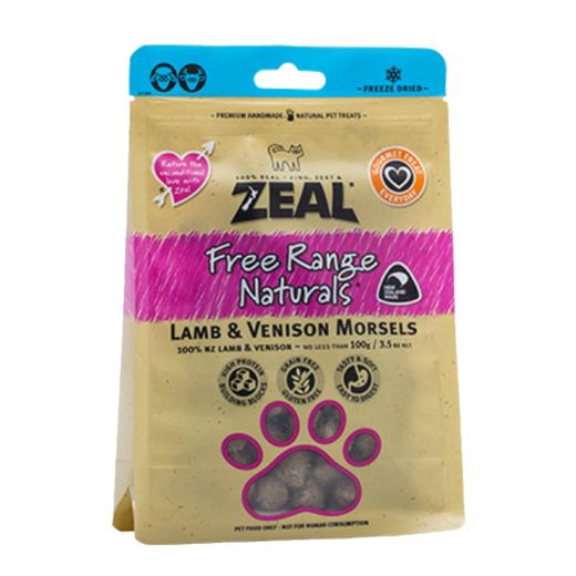 真挚 羊肉鹿肉猫用冻干小食100g 商品图0