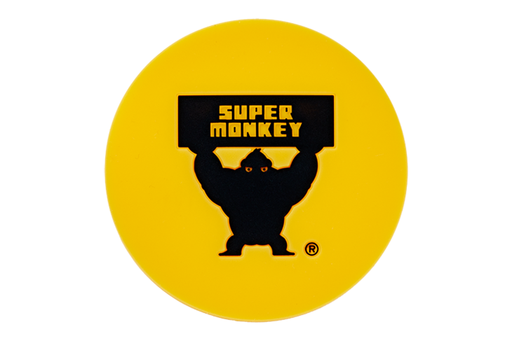 猩员工|超级猩猩圆形硅胶徽章
